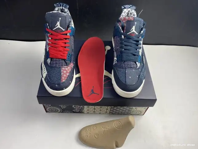 Rep Sashiko Retro 4 Air CW0898-400 Jordan SE 0502